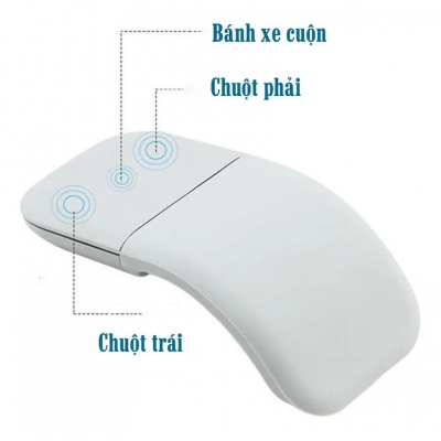 Chuột gập không dây ARC Touch BlueTooth